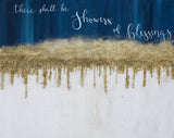 "Abundant Blessing" Original Mixed Media 60x48