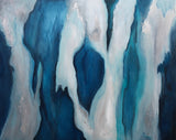 "Crevice" Abstract Original 60x48