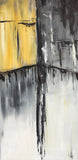"Cordelia" Abstract 2 Piece Original 24x48
